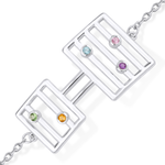 Resmi Galeri görüntüleyicisine yükleyin, Duo Aydınlık Gökkuşağı Bileklik