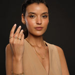 Resmi Galeri görüntüleyicisine yükleyin, Pırlanta ve Mavi Toplazlı Evil Eye Yüzük