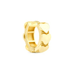 Load image into Gallery viewer, All Heart Reversible Hoop Earring