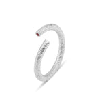 Load image into Gallery viewer, Adjustable Patterned Luminous Ring with Ruby