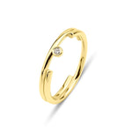 Load image into Gallery viewer, Two Lines Luminous Ring with Diamond