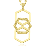 Load image into Gallery viewer, HexaGlow Patterned Pendant