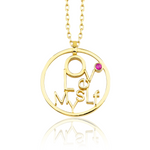 Load image into Gallery viewer, Love Myself Necklace with Ruby