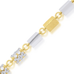 Resmi Galeri görüntüleyicisine yükleyin, Pırlantalı Prizmatik Bileklik