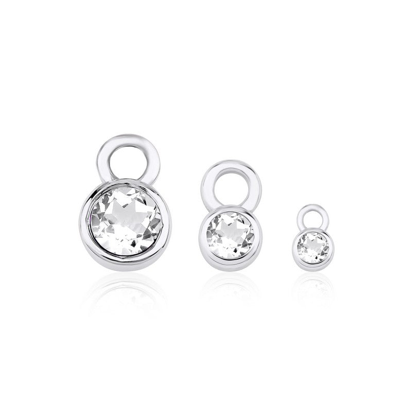 Beyaz Kuvars Charm