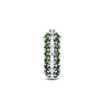 Load image into Gallery viewer, Prismatic Earring with Tsavorite
