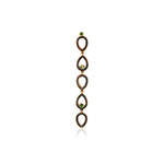 Load image into Gallery viewer, Short Flow of Drops Earring with Tsavorite and Peridot

