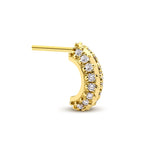 Load image into Gallery viewer, Prismatic Earring with Diamonds
