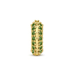Load image into Gallery viewer, Prismatic Earring with Tsavorite
