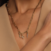 Paper Clip Chain Necklace