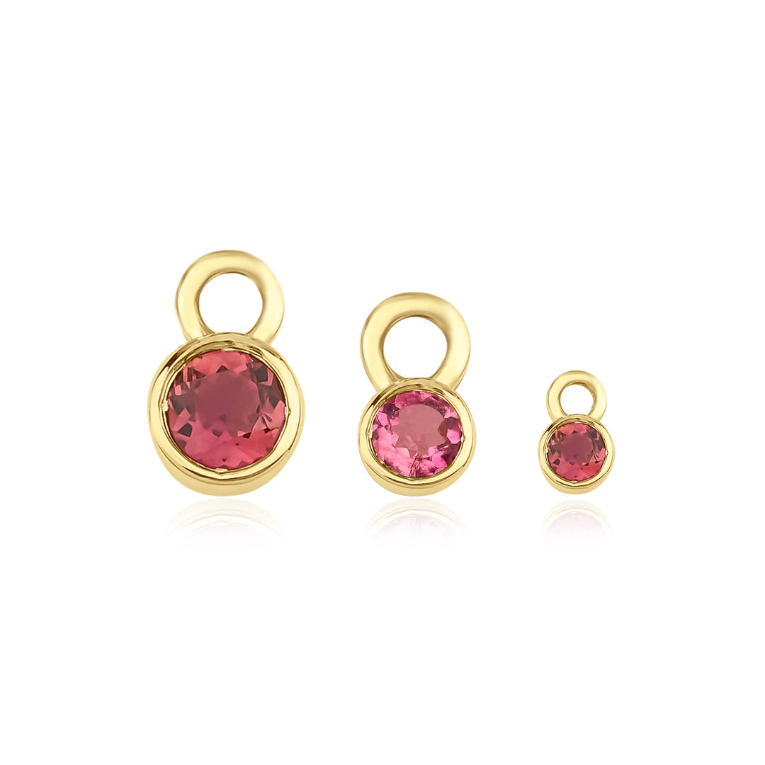 Pembe Turmalin Charm